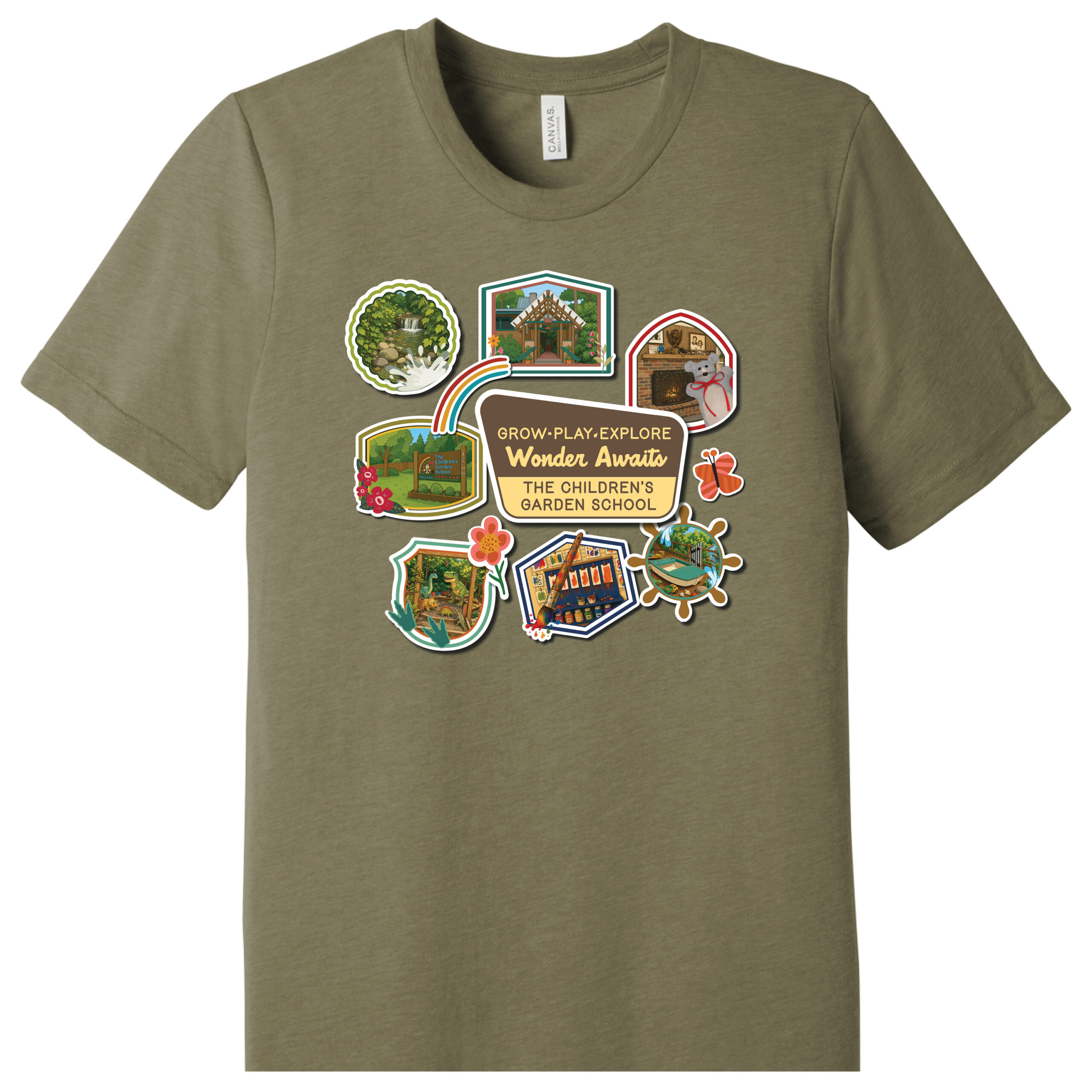 Garden Explorer T-shirt mockups3