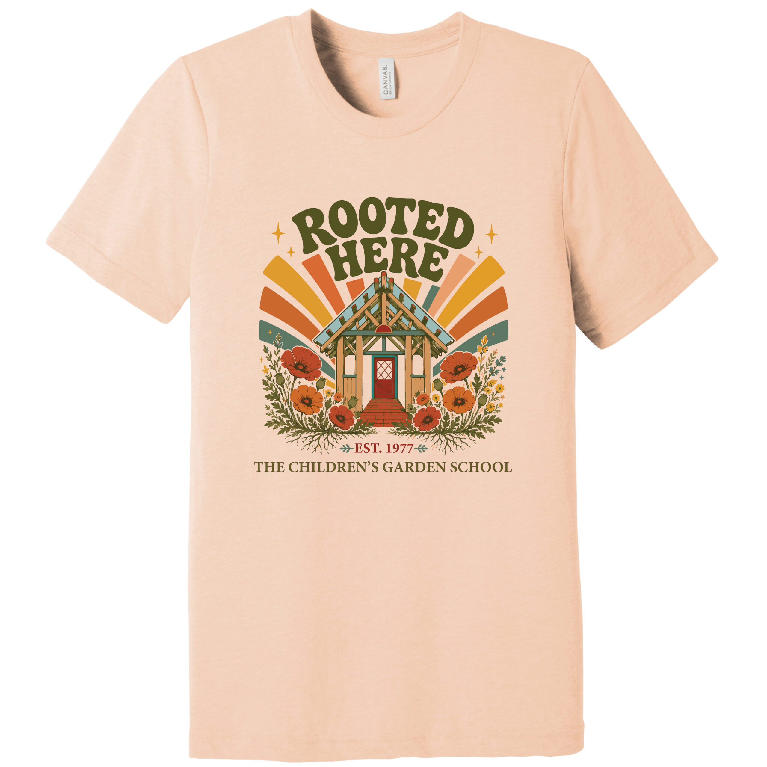 Rooted Here T-shirt mockup2